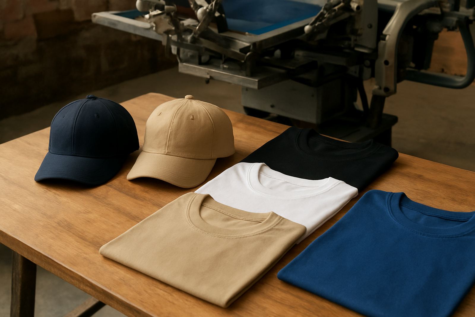 Caps or Shirts