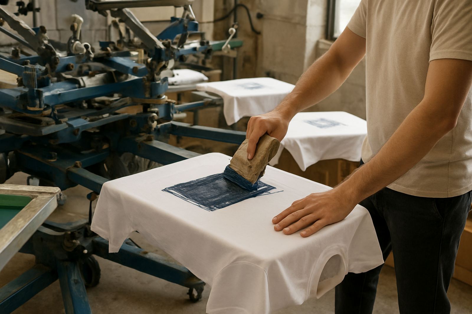 Printing on Light Garments